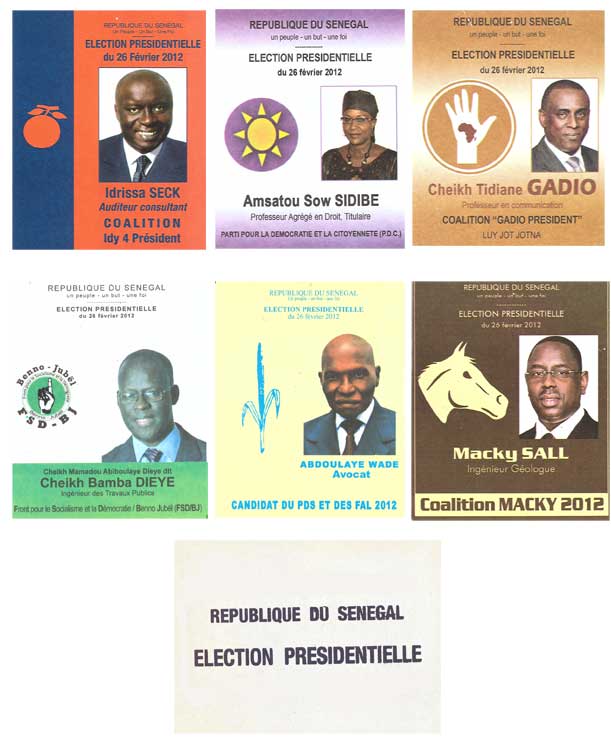 February 2012 presidential elections in Senegal 